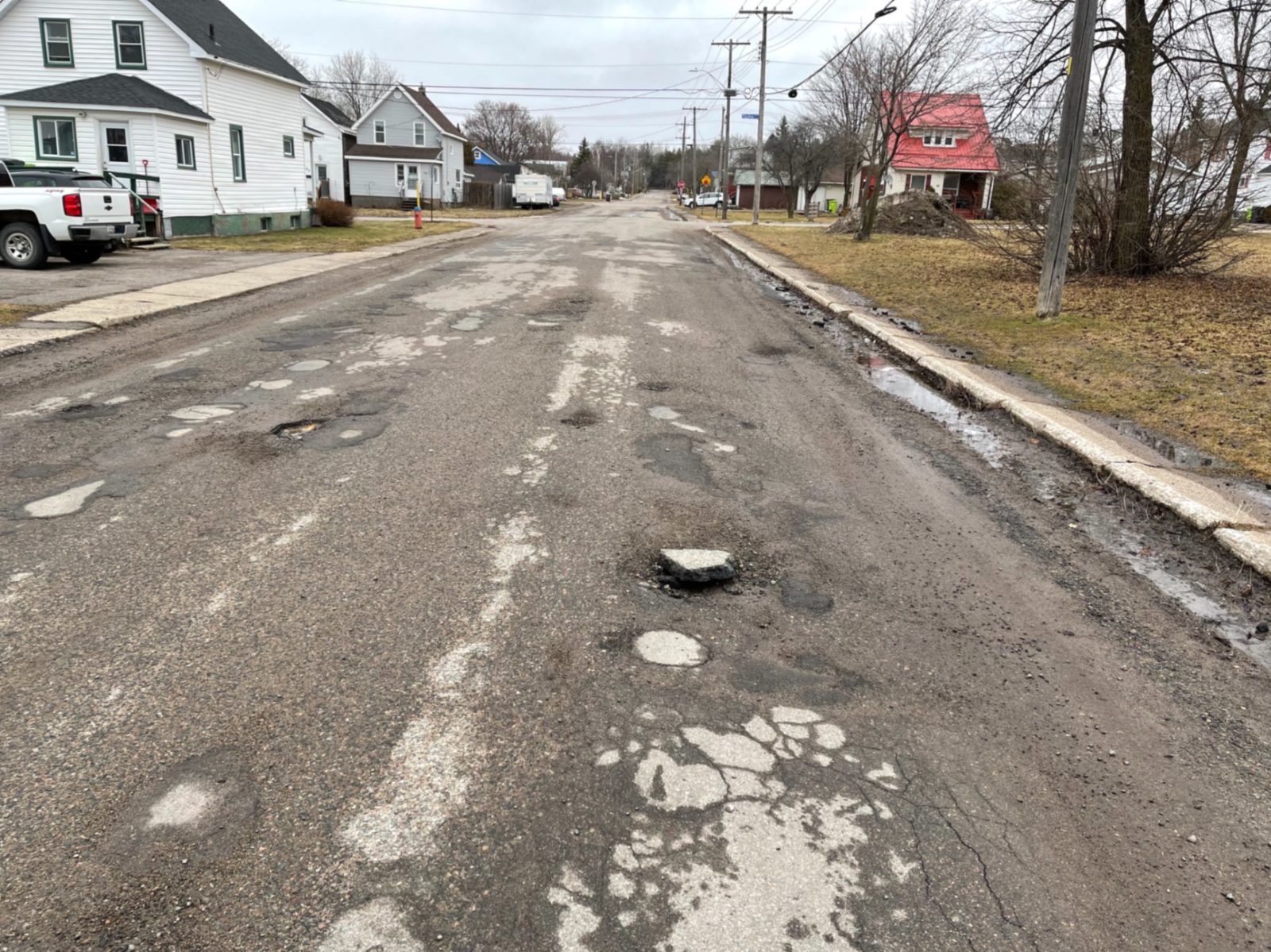Spruce Street, Sault Ste. Marie, Ontario CAA Worst Roads