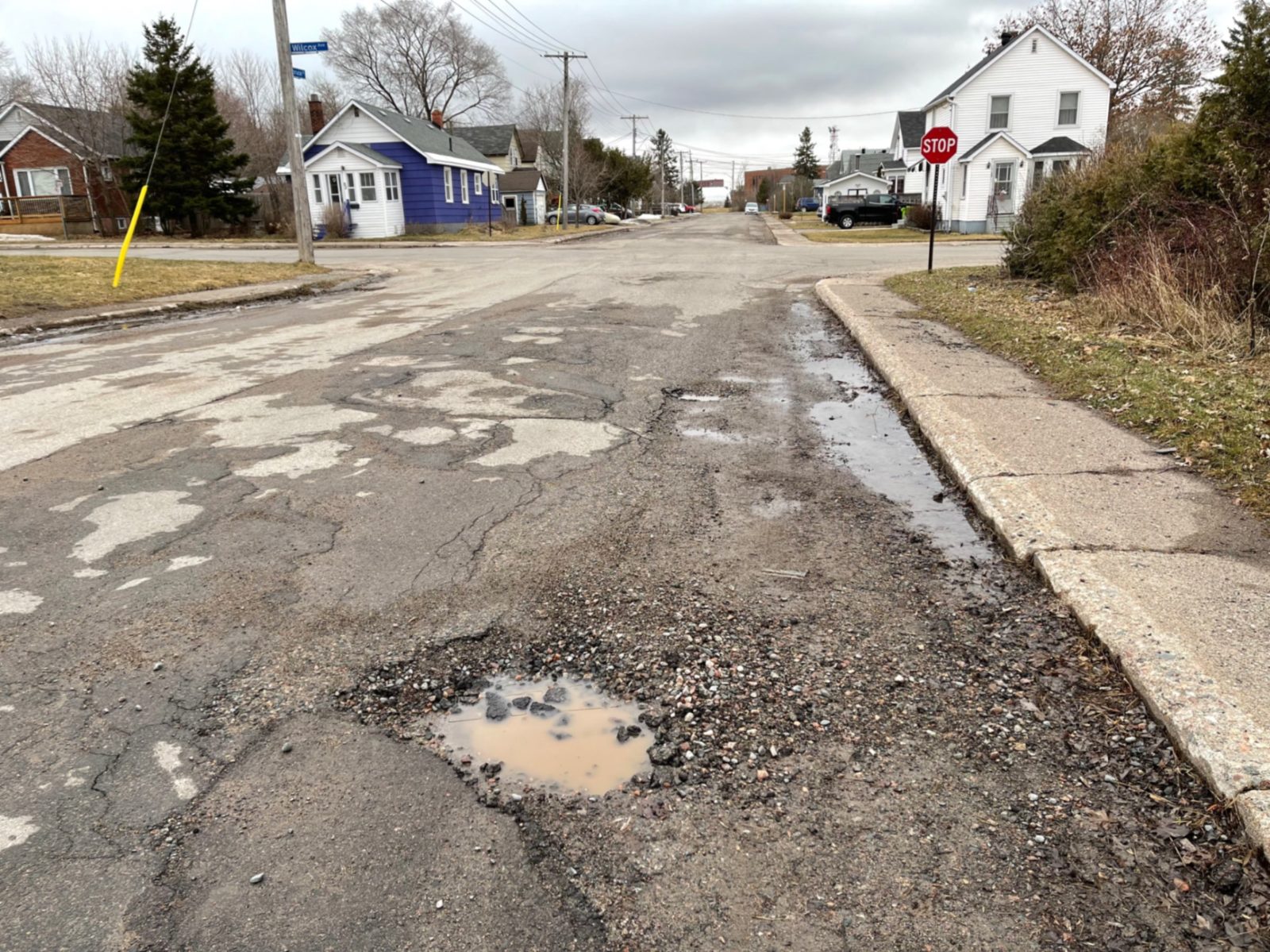 Spruce Street, Sault Ste. Marie, Ontario CAA Worst Roads