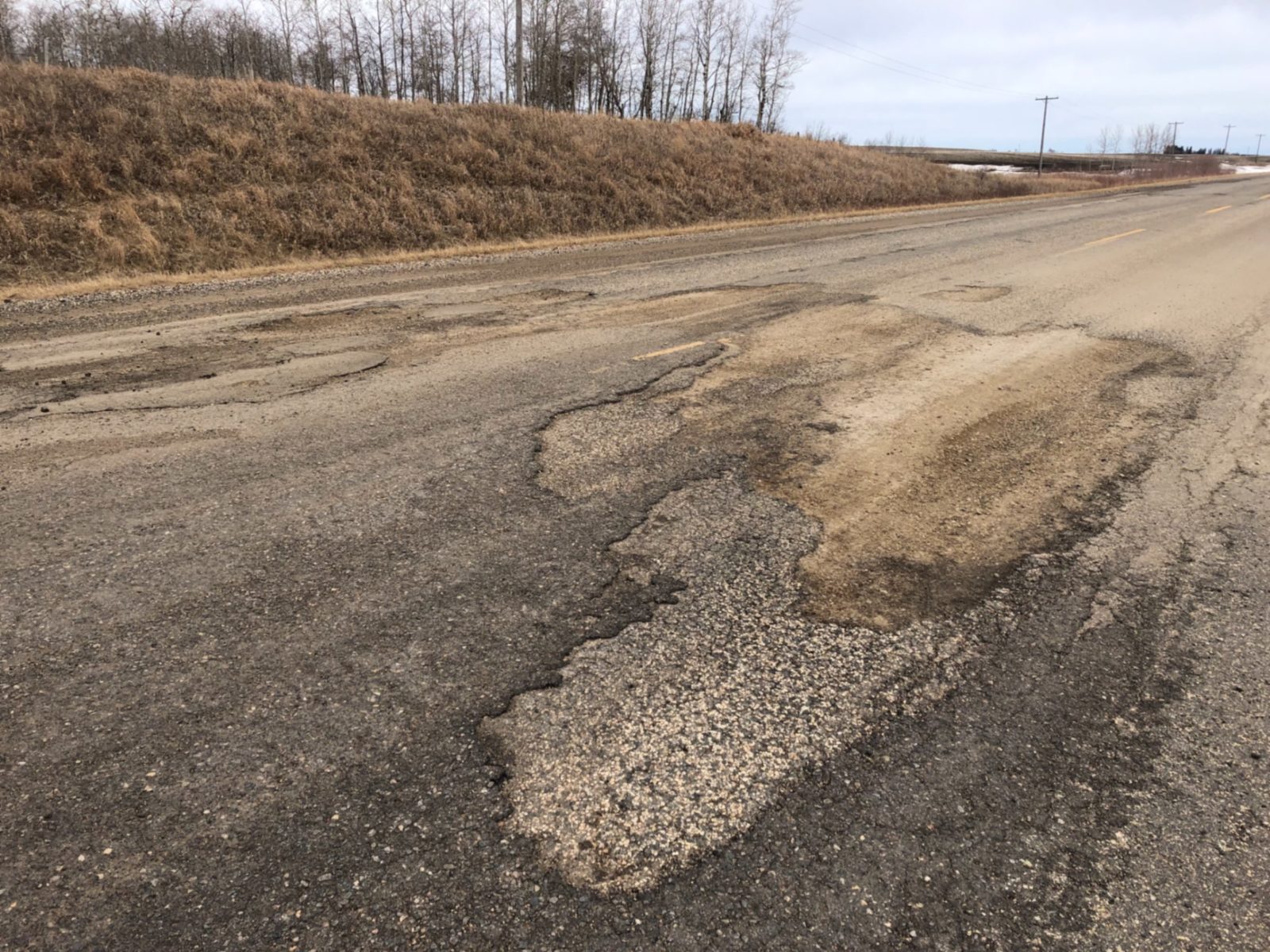 Provincial Rd , Sandy Lake, Manitoba CAA Worst Roads