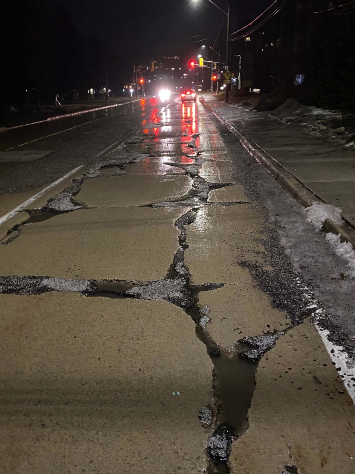 Riverside Drive East, Windsor, Ontario CAA Worst Roads